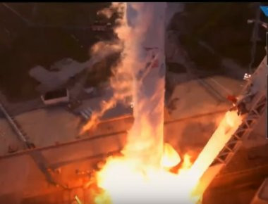Η εκτόξευση του πυραύλου Falcon 9 της SpaceX την 1η Μαϊου (βίντεο)